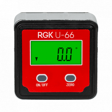 Уровень-угломер электронный RGK U-66 (776080) Уровни, угломеры, уклономеры #1