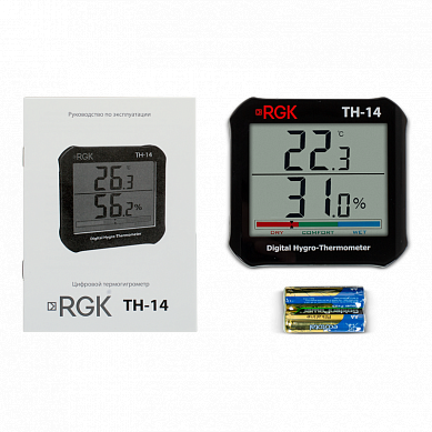 Термогигрометр цифровой RGK TH-14 с поверкой (778602) Гигрометры #1